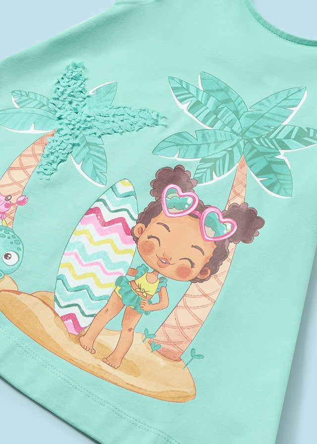 Kleid mit Aufdruck von Mayoral