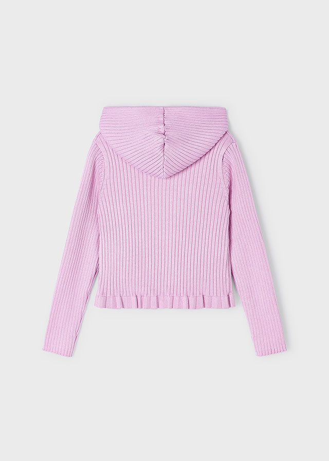 Strickweste mit Kapuze aus der Kollektion von Mayoral