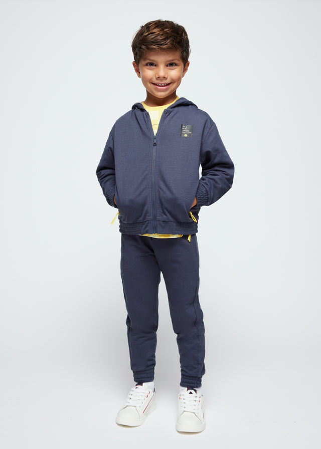 Kapuzenpullover mit Zipp von Mayoral
