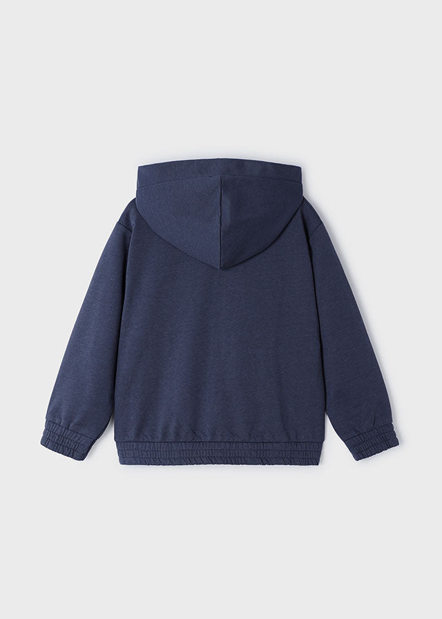 Kapuzenpullover mit Zipp von Mayoral