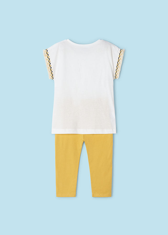 2-teilliges Set mit Leggings und T-Shirt von Mayoral