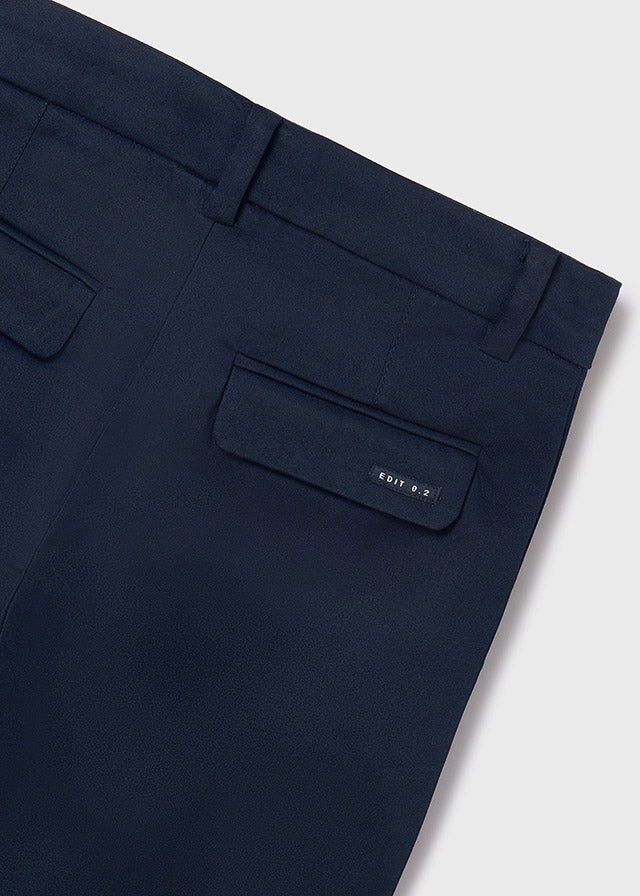 Lange Chino Hose in dunkelblau von Mayoral