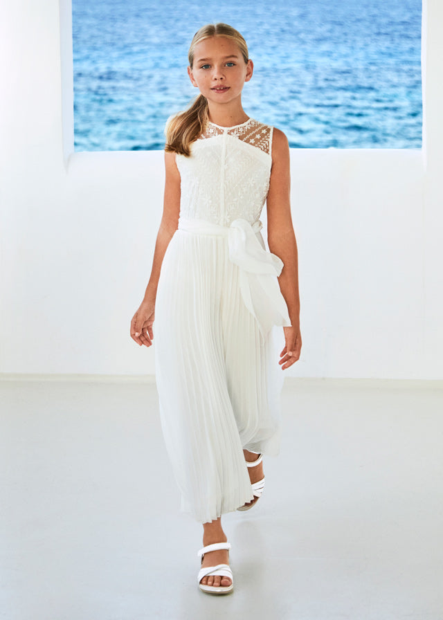 Langer Plissee Jumpsuit von Mayoral