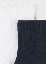 2er Set elegante Socken aus der festlichen Kollektion von Mayoral