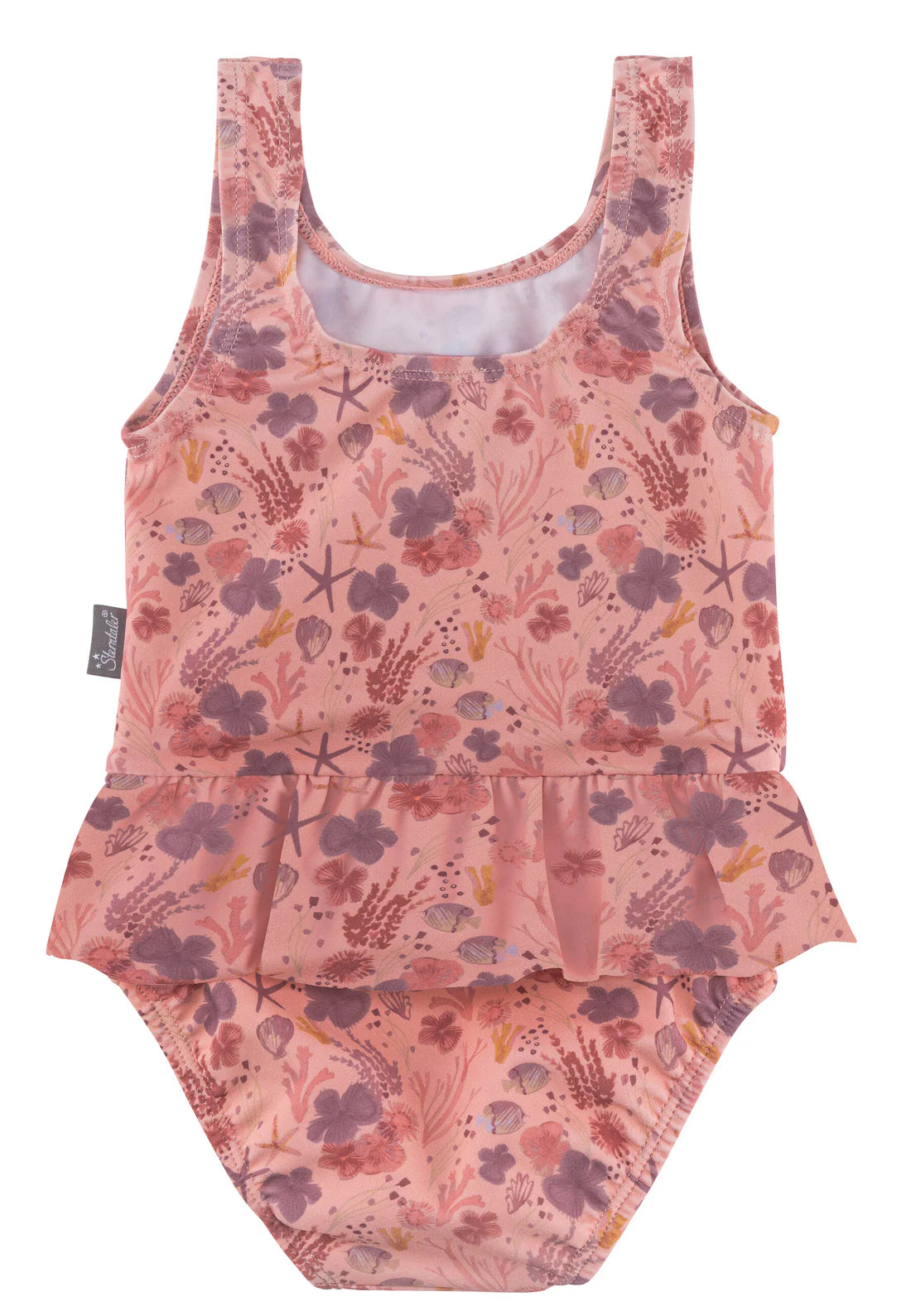 Der Badeanzug Corale von Sterntaler besticht durch sein zartes Korallenrosa und sorgt für einen stilvollen Auftritt am Wasser.