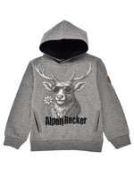 Sweatshirt 'Hirsch' von Bondi – ein zeitloses Basics-Piece mit charaktervollem Design. Das hochwertige Sweatshirt besticht durch seine angenehme Baumwollmischung und bietet maximalen Tragekomfort für den Alltag. Das klassische Hirsch-Motiv verleiht dem Piece eine subtile, elegante Note. Perfekt zu Jeans, Chinos oder Jogginghosen.