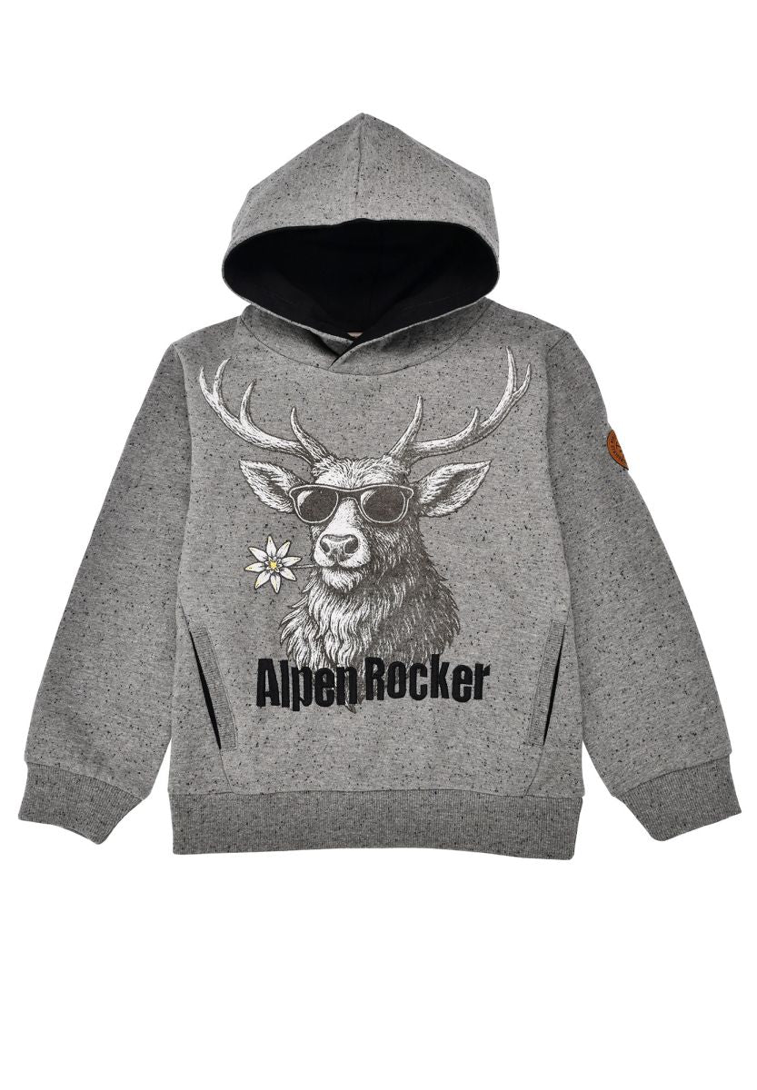 Sweatshirt 'Hirsch' von Bondi – ein zeitloses Basics-Piece mit charaktervollem Design. Das hochwertige Sweatshirt besticht durch seine angenehme Baumwollmischung und bietet maximalen Tragekomfort für den Alltag. Das klassische Hirsch-Motiv verleiht dem Piece eine subtile, elegante Note. Perfekt zu Jeans, Chinos oder Jogginghosen.