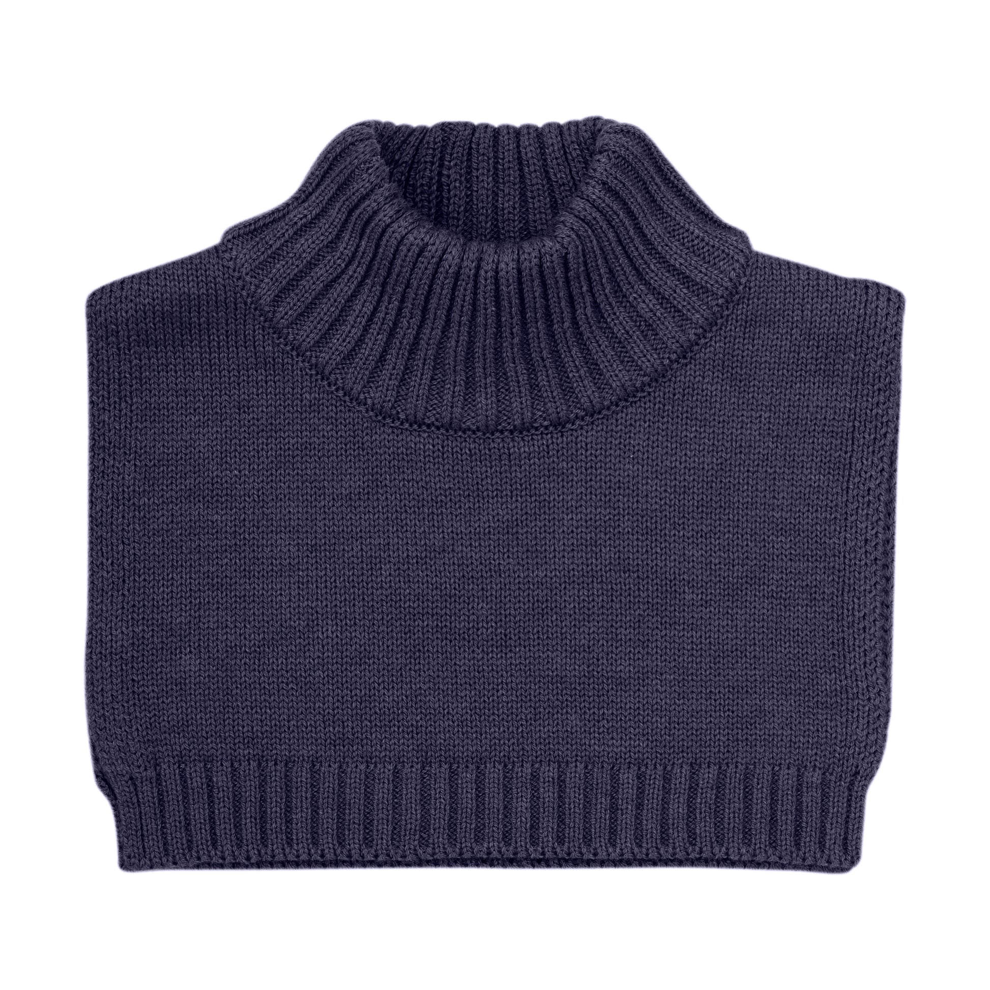 Neck Warmer aus Wolle ideal für Babys, in einem zeitlosen Blauton gefertigt. Hält 100% der Wärme im Nackenbereich und schützt vor Kälte und Wind. Perfekte Kombination aus Funktion und Stil.
