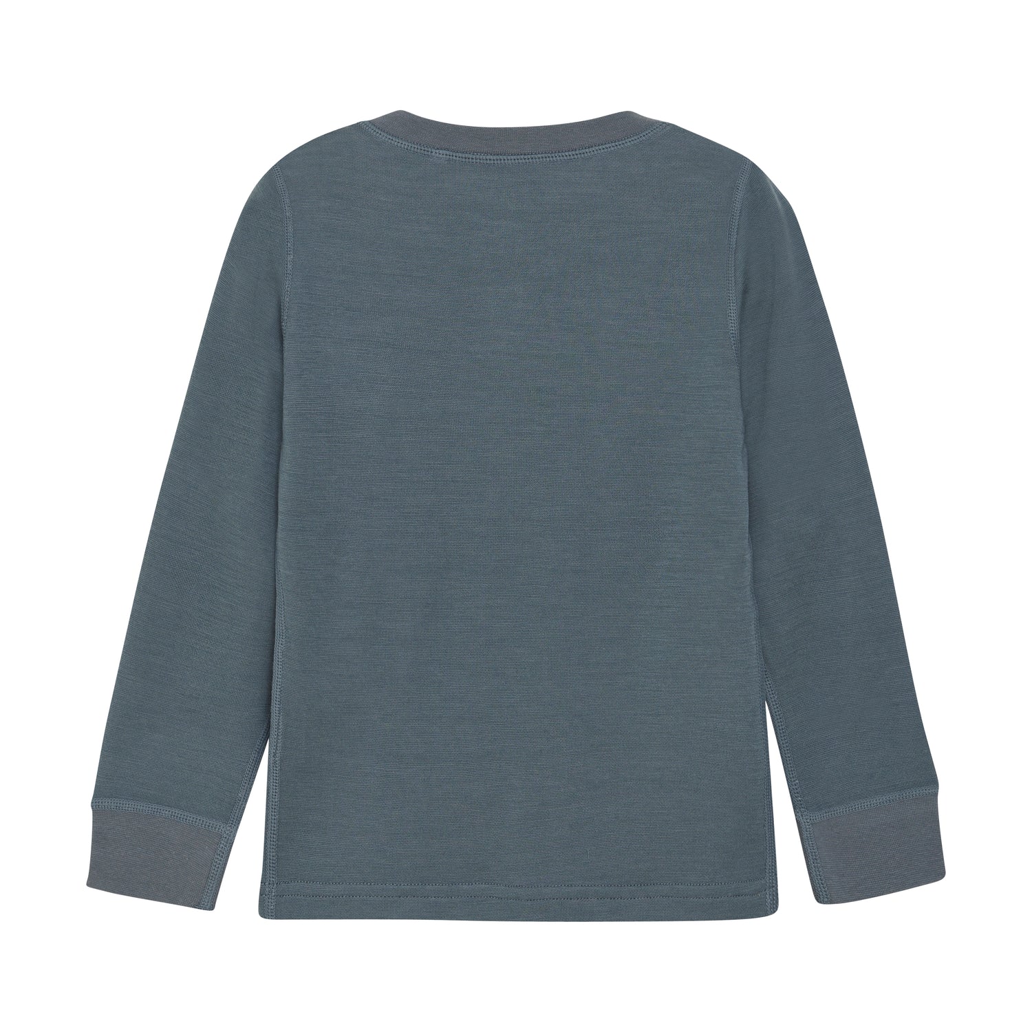 Dieses blaue Langarmshirt aus Wolle mit Knöpfen ist perfekt für Babys. Es ist angenehm zu tragen und hält Ihr Baby warm. Stilvoll und komfortabel für alle Gelegenheiten.