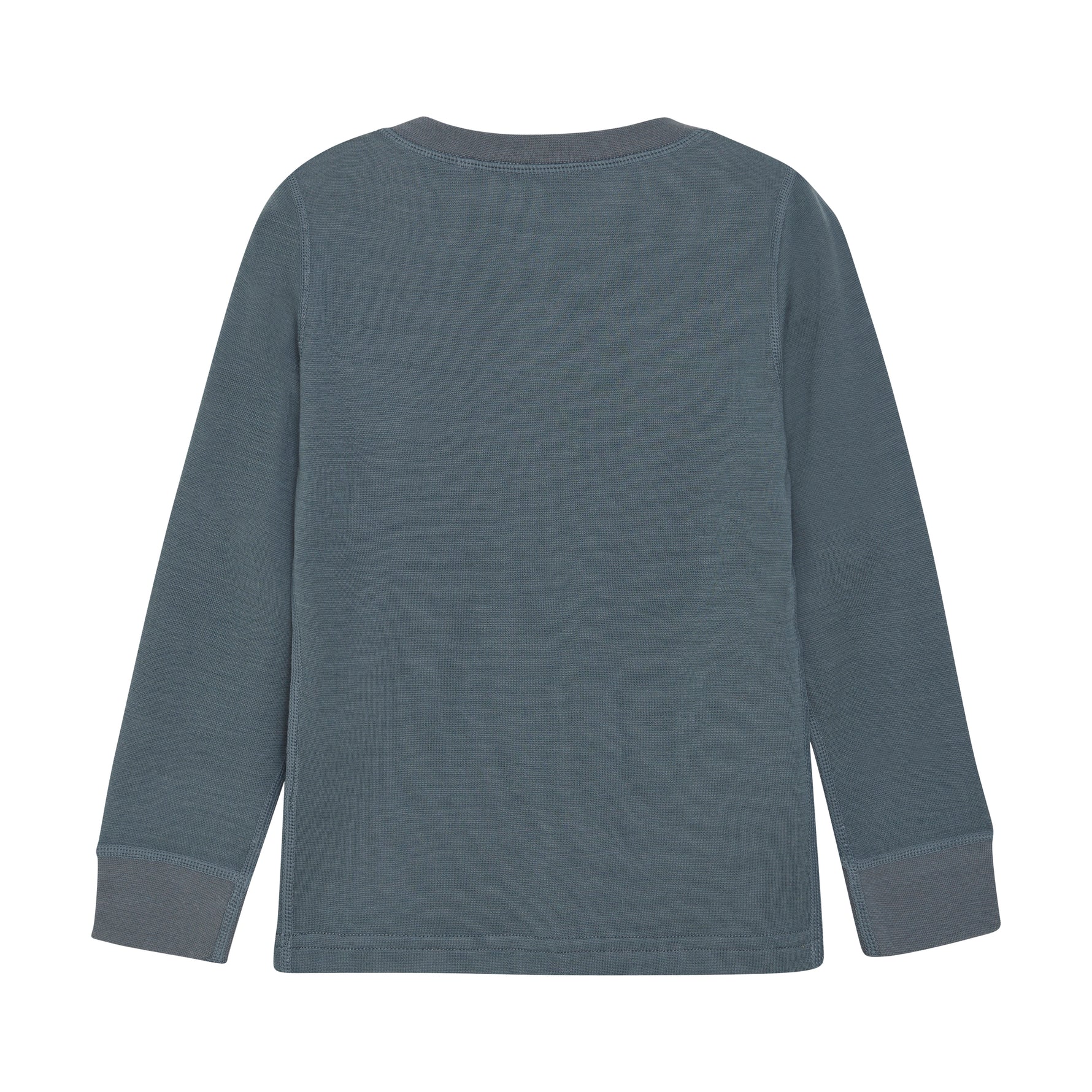 Dieses blaue Langarmshirt aus Wolle mit Knöpfen ist perfekt für Babys. Es ist angenehm zu tragen und hält Ihr Baby warm. Stilvoll und komfortabel für alle Gelegenheiten.
