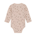 Dieses Body überzeugt mit einem dezenten, durchgehenden Blumenmuster von Celavi und besteht aus hochwertiger Wolle für angenehmen Tragekomfort.