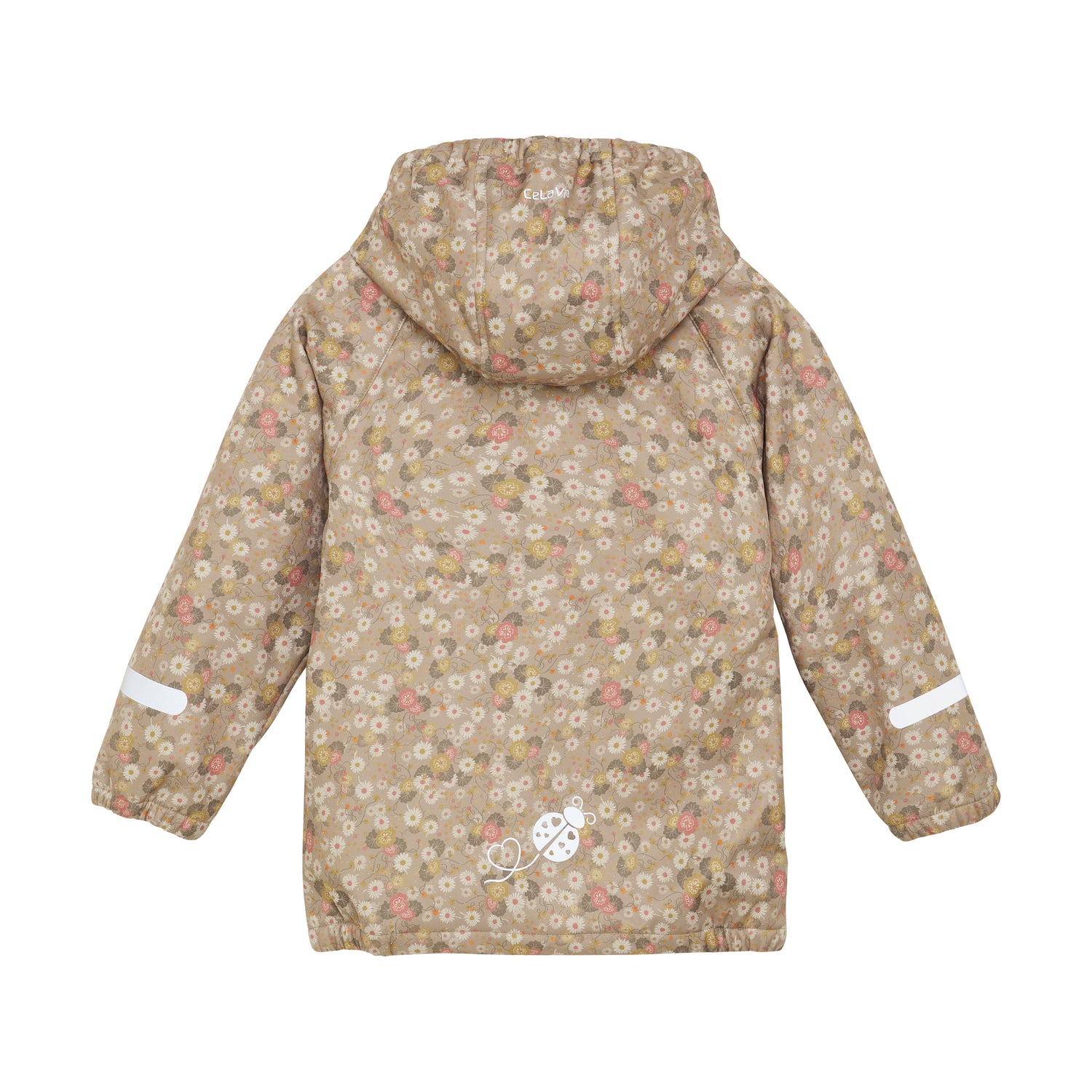 Die Softshelljacke von Celavi besticht durch ein attraktives Blumenmuster und ein weiches Innenfleece. Mit einer Wassersäule von 8.000 mm bietet sie optimalen Schutz bei kühlen und regnerischen Wetterlagen und lässt sich ideal mit der passenden Hose kombinieren.