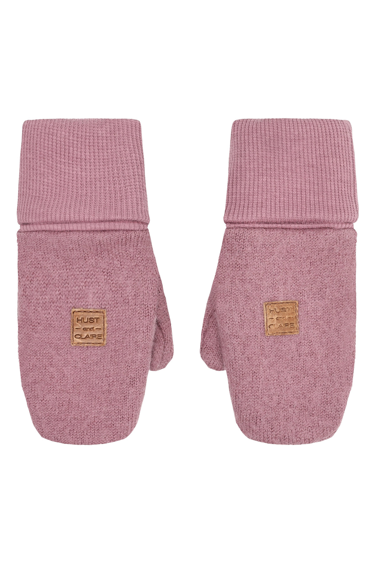 Weiche Wollhandschuhe in Rosa von Hust &amp; Claire, die Ihre Hände warm und stilvoll schützen.