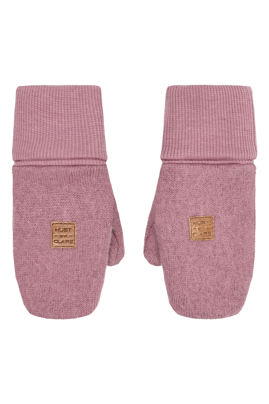 Weiche Wollhandschuhe in Rosa von Hust &amp; Claire, die Ihre Hände warm und stilvoll schützen.