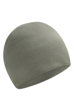 Diese olivgrüne Mütze aus Wolle von Hust &amp; Claire überzeugt durch ihr zeitloses Design und sorgt für angenehmen Tragekomfort.