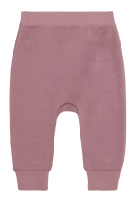 Weiche rosa Sweatpants aus hochwertiger Wolle von Hus &amp; Claire – perfekt für gemütliche Stunden mit stilvollem Komfort.