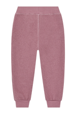 Diese rosa Jogginghose aus Wolle von Hust &amp; Claire bietet angenehmen Tragekomfort und stilvolle Wärme für entspannte Tage.