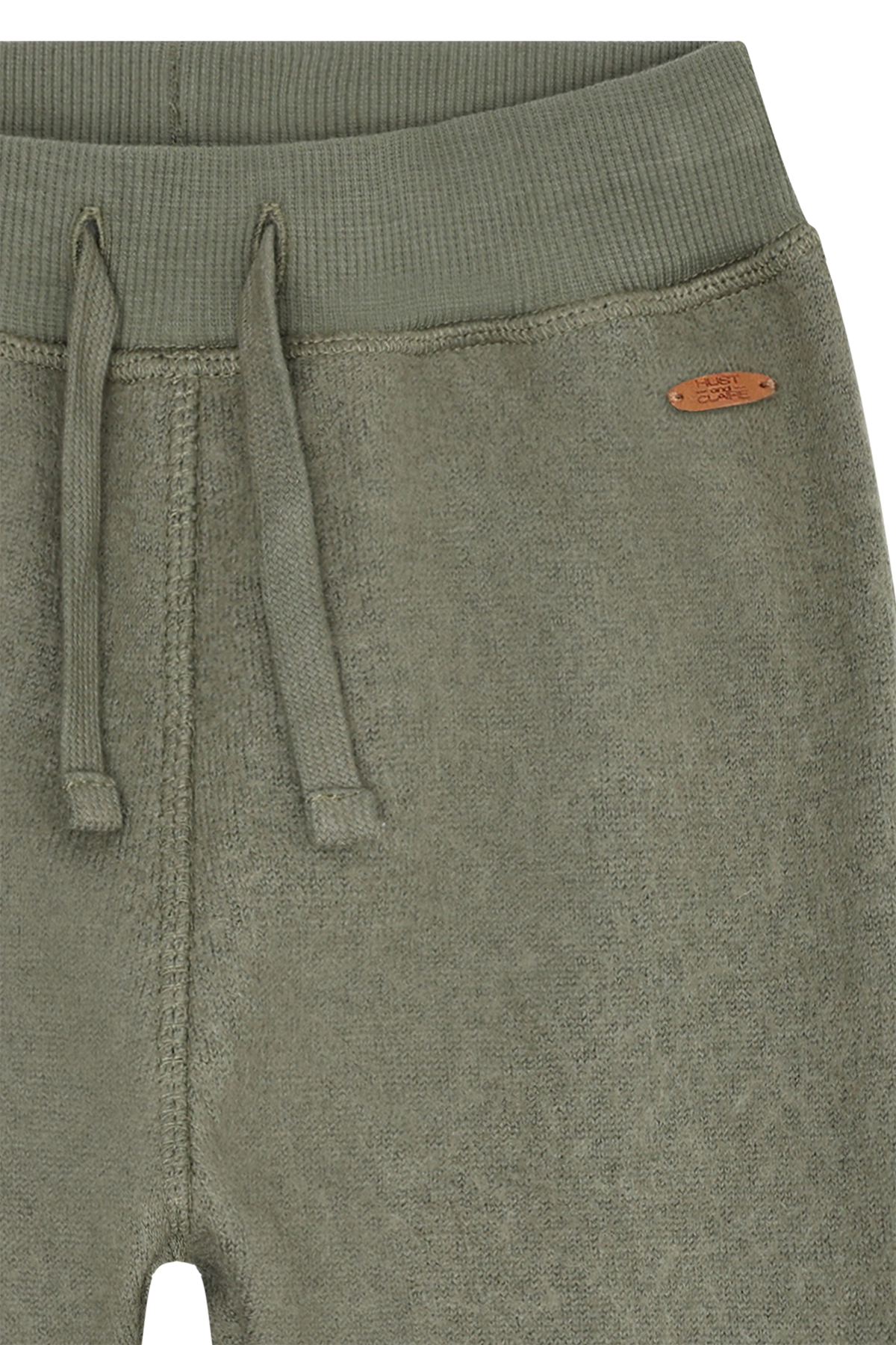 Diese grüne Jogginghose von Hust &amp; Claire besteht aus hochwertiger Wolle und bietet angenehmen Tragekomfort bei jedem Schritt.