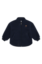 Kuschelige Fleecejacke aus Wolle von Hust &amp; Claire – warm, weich und perfekt für kleine Abenteurer!