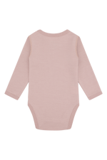 Dieses rosa Body von Hust &amp; Claire überzeugt mit einem charmanten Wintertier-Motiv und bietet gleichzeitig angenehmen Tragekomfort für Ihr Kind.