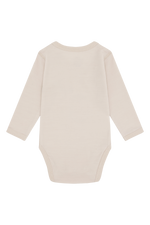 Der cremefarbene Body von Hust &amp; Claire überzeugt mit einem liebevollen Wintertier-Design und sorgt für wohligen Komfort.