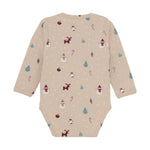 Dieser langarm Body mit Weihnachtsprint ist perfekt für Babys geeignet. Der kuschelige Stoff sorgt für Wärme und Komfort, während der niedliche Weihnachtsprint für festliche Stimmung sorgt. Ein Muss für die Feiertage!