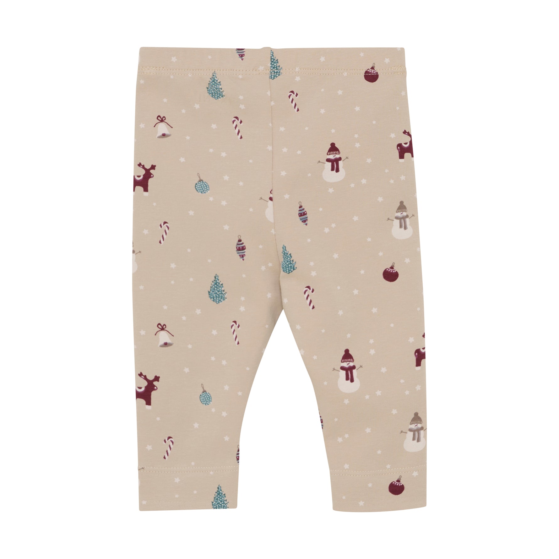 Diese Leggings sind perfekt für kleine Babys an Weihnachten! Der Allover-Print verleiht ihnen eine festliche Note. Mit ihrem bequemen Material bieten sie optimalen Komfort für die Kleinen. Holen Sie sich jetzt diese Leggings und bereiten Sie Ihrem Baby eine schöne Weihnachtszeit.