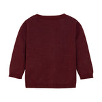 Diese wunderschöne Strickweste in bordeaux rot ist perfekt für Babys. Der weiche Stoff sorgt für ein angenehmes Tragegefühl und hält Ihr Baby warm. Mit dieser Strickweste ist Ihr Baby immer modisch gekleidet.