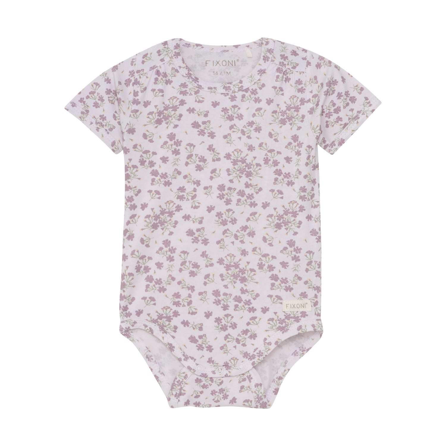 Kurzärmeliger Body von Fixoni mit elegantem Blumenmotiv, der Komfort und stilvolle Ästhetik vereint. Die hochwertige Verarbeitung garantiert optimale Passform für alltäglichen Tragekomfort.