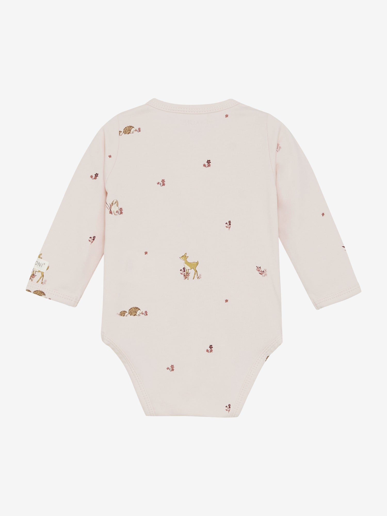 Der langärmelige Wickelbody von Fixoni mit charmantem Igelmotiv bietet Ihrem Baby nicht nur Komfort, sondern auch stilvolle Wärme – perfekt für jeden Tag.