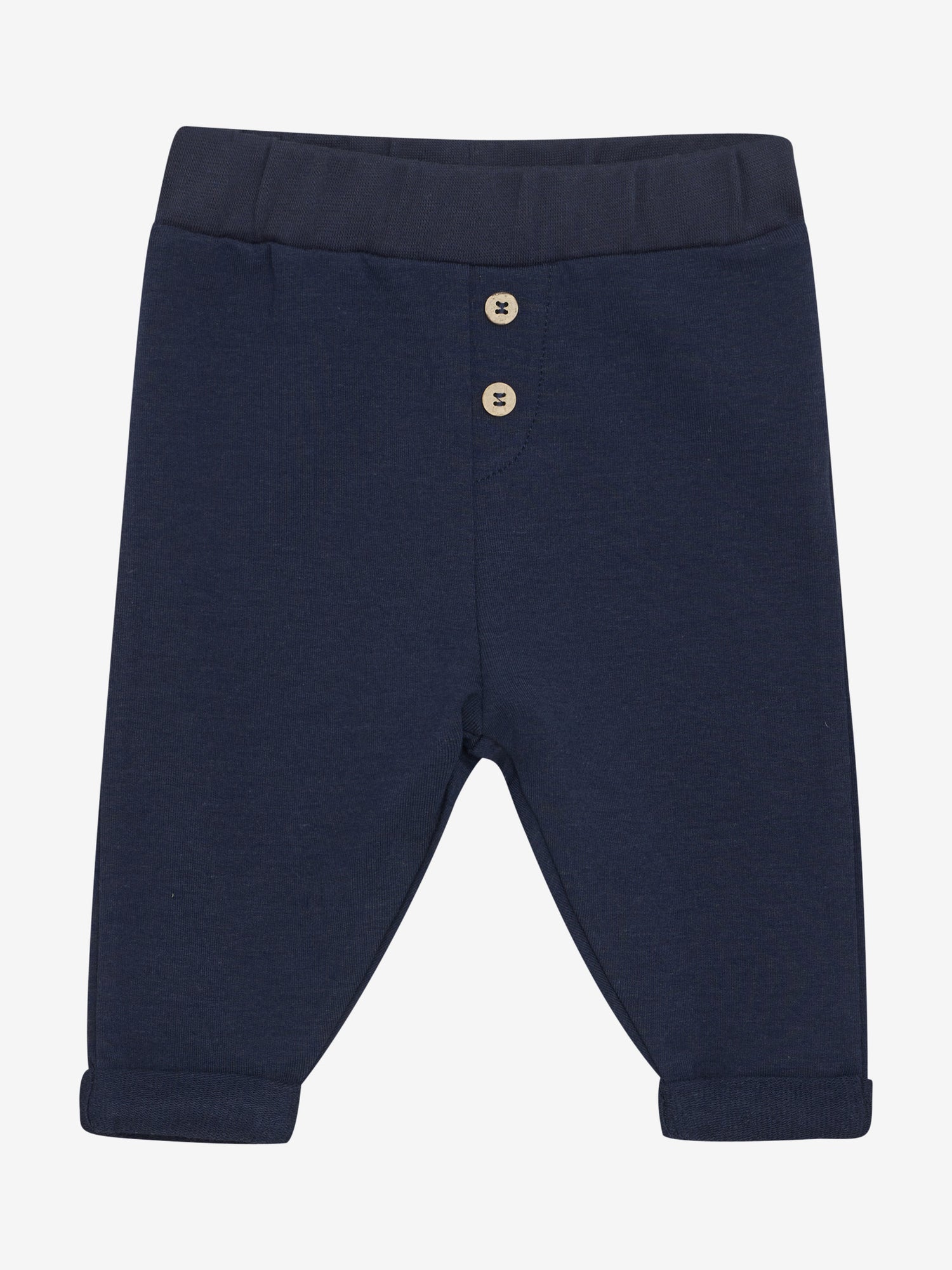 Diese dunkelblauen Sweatpants von Fixoni zeichnen sich durch dezente Knopfdetails aus und bieten einen hohen Tragekomfort.