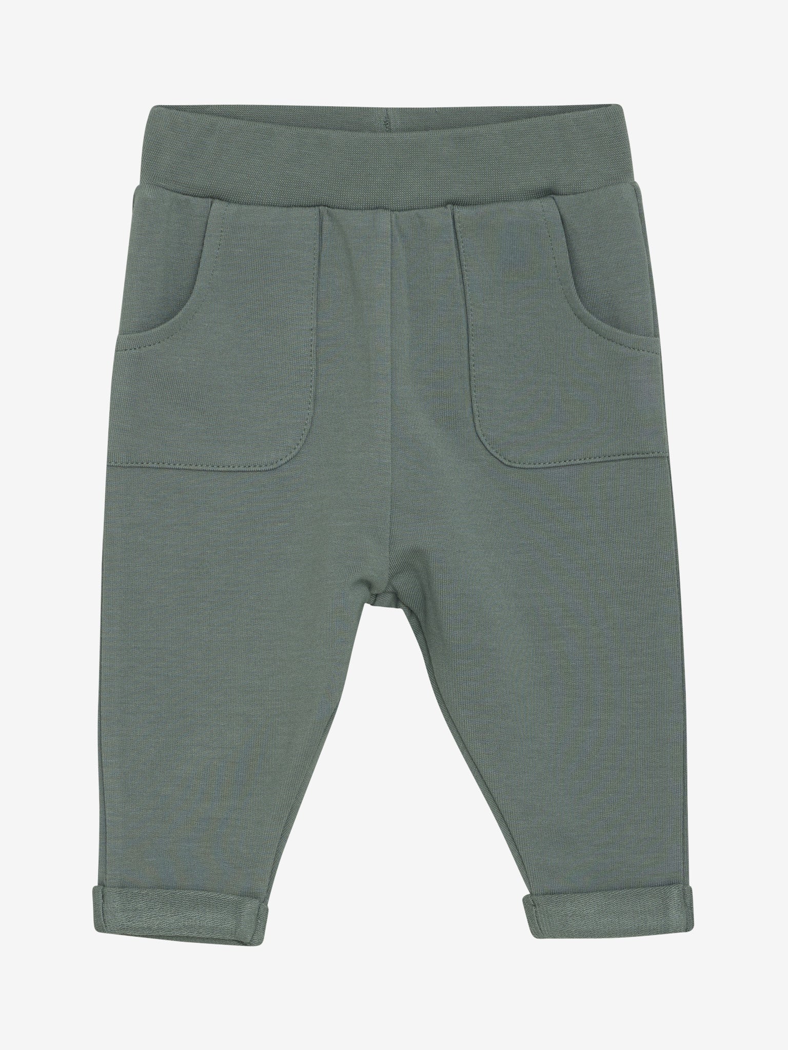 Diese grünen Sweatpants von Fixoni bieten hohen Tragekomfort und eine entspannte Passform.