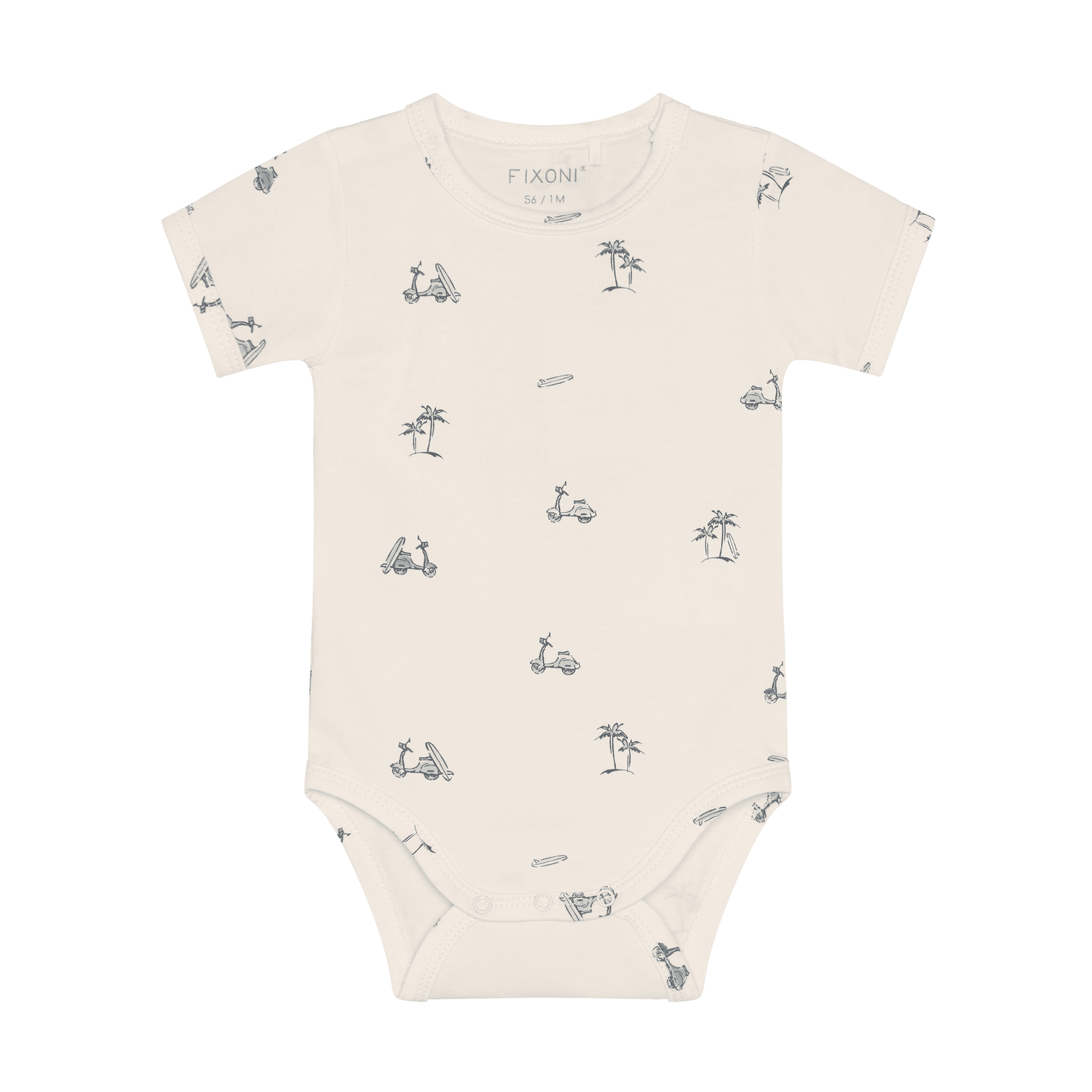 Niedliches Set mit Body und passendem Romper aus weichem Sweat-Stoff. Ideal für gemütliche Tage und sorgt für maximalen Tragekomfort bei deinem Baby.