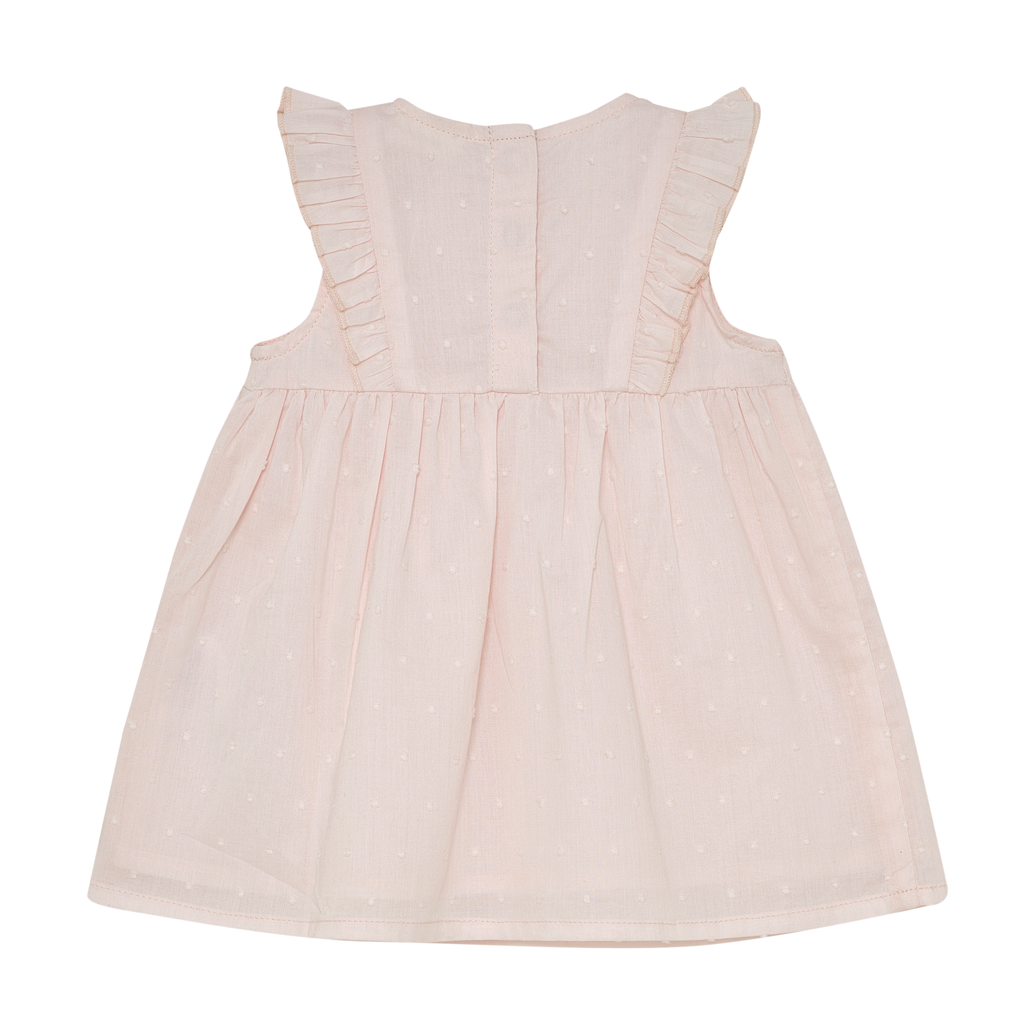 Rosa Kleid von Fixoni – perfekt für warme Tage. Weiches Gewebe, angenehm zu tragen.