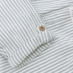 Süße Gestreifte Hose in Blau-Weiß von Fixoni .