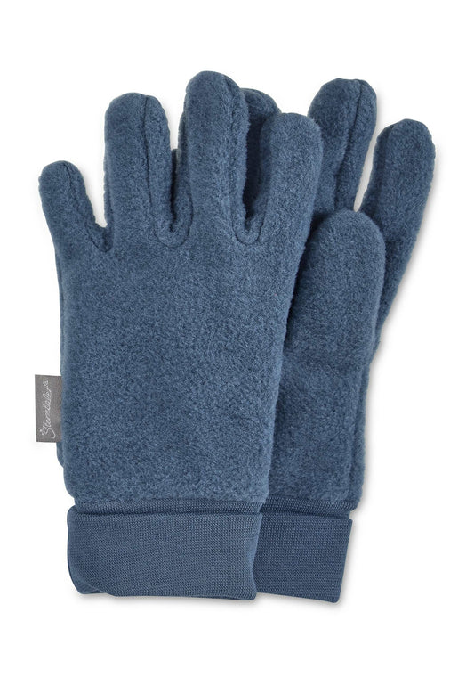 Diese blauen Fingerhandschuhe von Sterntaler bieten optimalen Schutz und Komfort für kleine Hände.