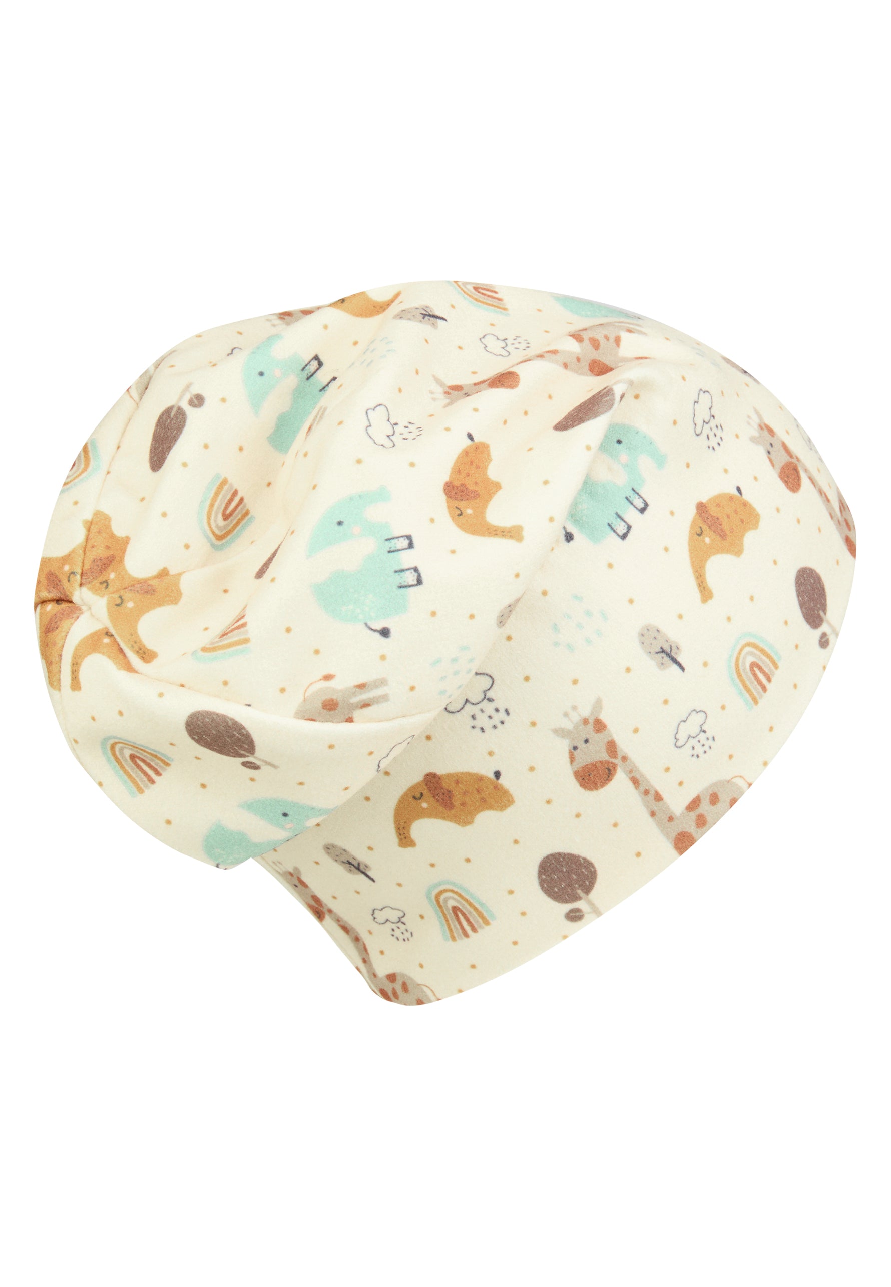 Diese Mütze mit einem charmanten Giraffen-Design von Sterntaler ist ein stilvoller Begleiter für kalte Tage.