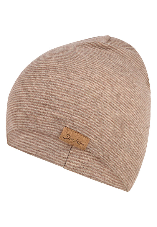 Diese beige Mütze von Sterntaler überzeugt durch ihr zeitloses Design und sorgt für angenehme Wärme an kühlen Tagen.