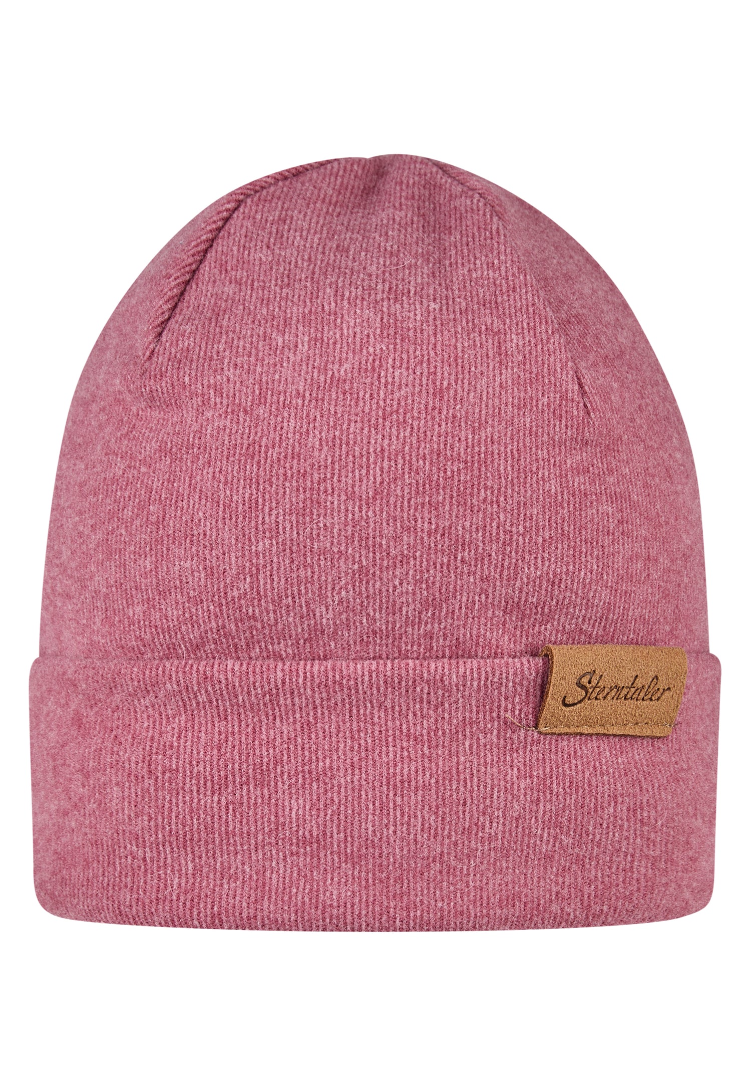 Dieses rosa Beanie mit Umschlag von Sterntaler vereint stilvolles Design und angenehmen Tragekomfort.