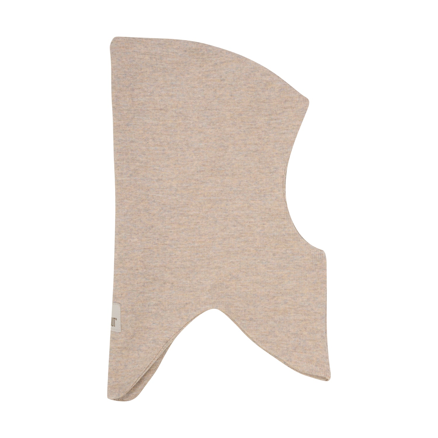 Diese beige, gerippte Wollhaube von Huttelihut bietet angenehme Wärme und stilvollen Schutz bei kaltem Wetter.