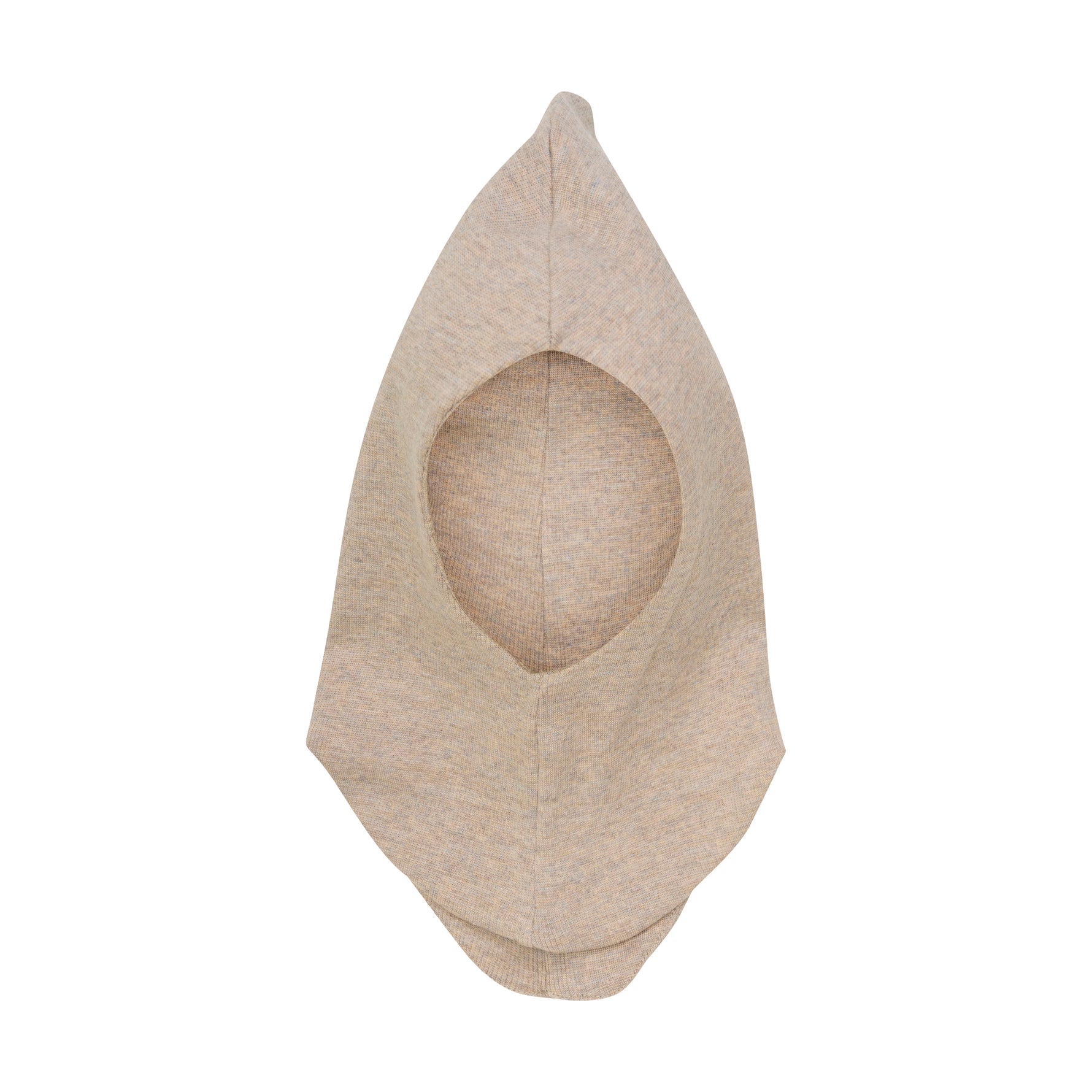 Diese beige, gerippte Wollhaube von Huttelihut bietet angenehme Wärme und stilvollen Schutz bei kaltem Wetter.