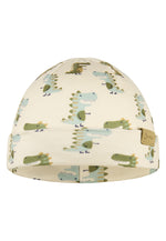 Dieses Dinosaurier-Beanie von Sterntaler vereint niedliches Design mit angenehmem Tragekomfort – perfekt, um Ihrem Kind an kühlen Tagen Wärme und Stil zu bieten.