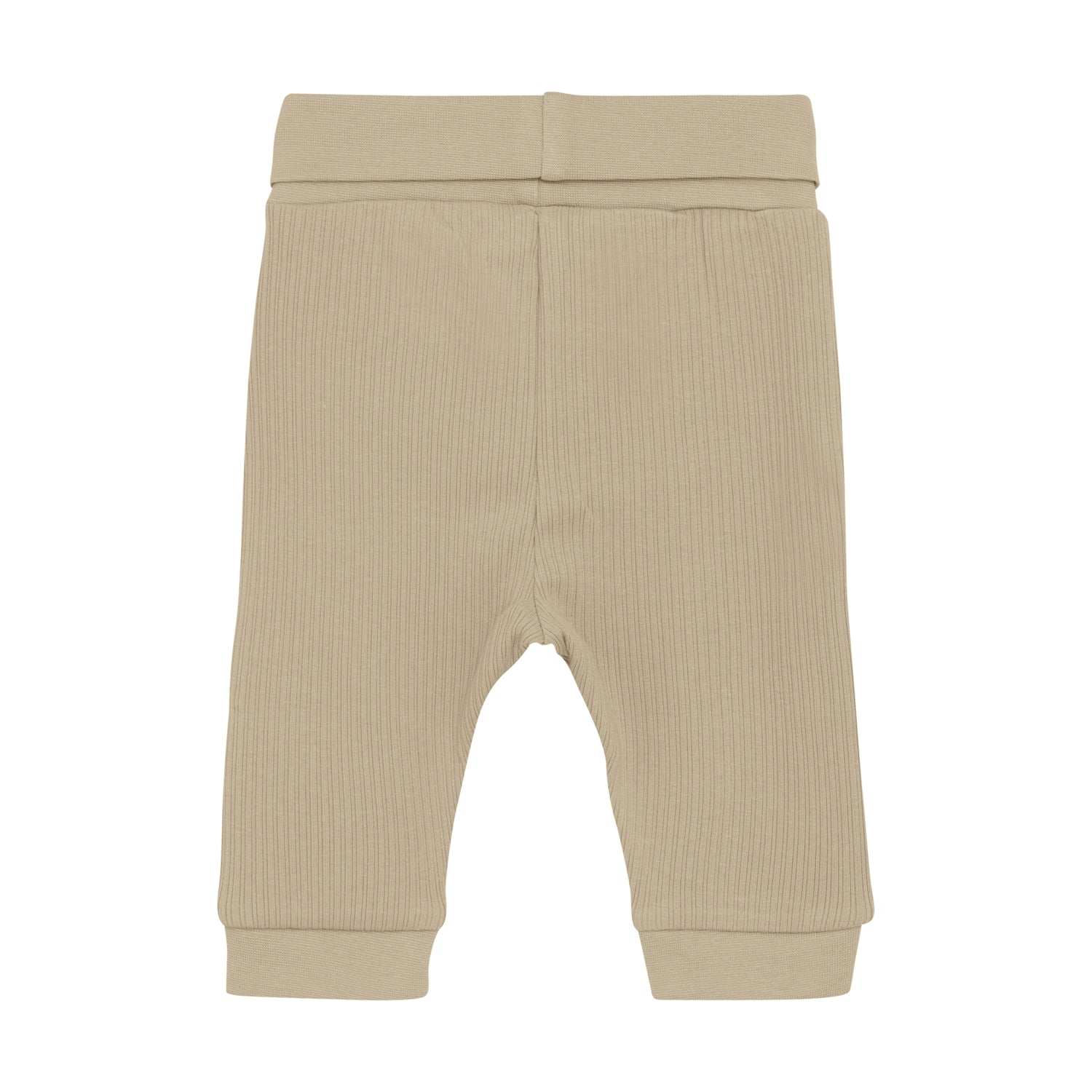 Die beige Rippstrick-Hose von HUTTELIHUT besticht durch ihre edle Optik und erstklassige Verarbeitung.