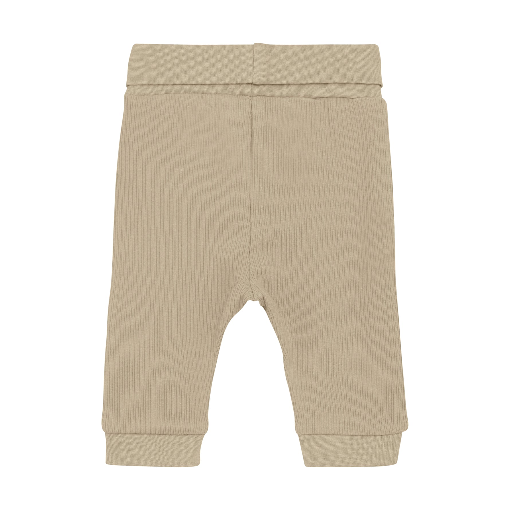 Die beige Rippstrick-Hose von HUTTELIHUT besticht durch ihre edle Optik und erstklassige Verarbeitung.