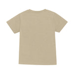 Dieses beige einfarbige Kurzarmshirt von Huttelihut überzeugt durch schlichte Eleganz und hohen Tragekomfort. Perfekt für den Alltag, lässt es sich vielseitig kombinieren und sorgt für einen gepflegten Look