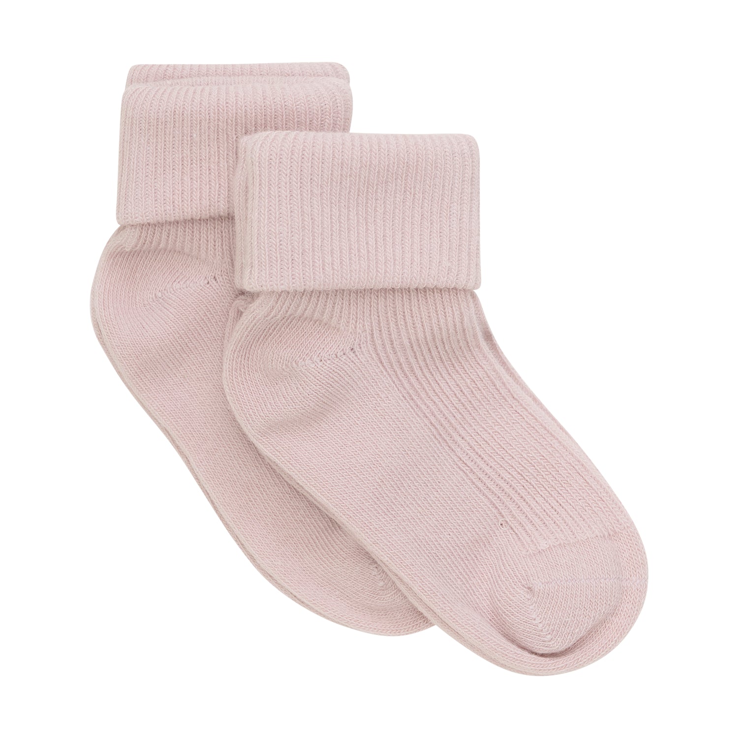 2er Pack rosa Rib Socken von MINYMO.