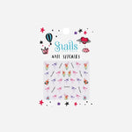 Snails Nagelstickers sind perfekt, um superschnell die Fingernägel originell und fantasievoll zu verfeinern. Abkleben, abziehen und fertig - sofortige 3D-Nagelkunst!