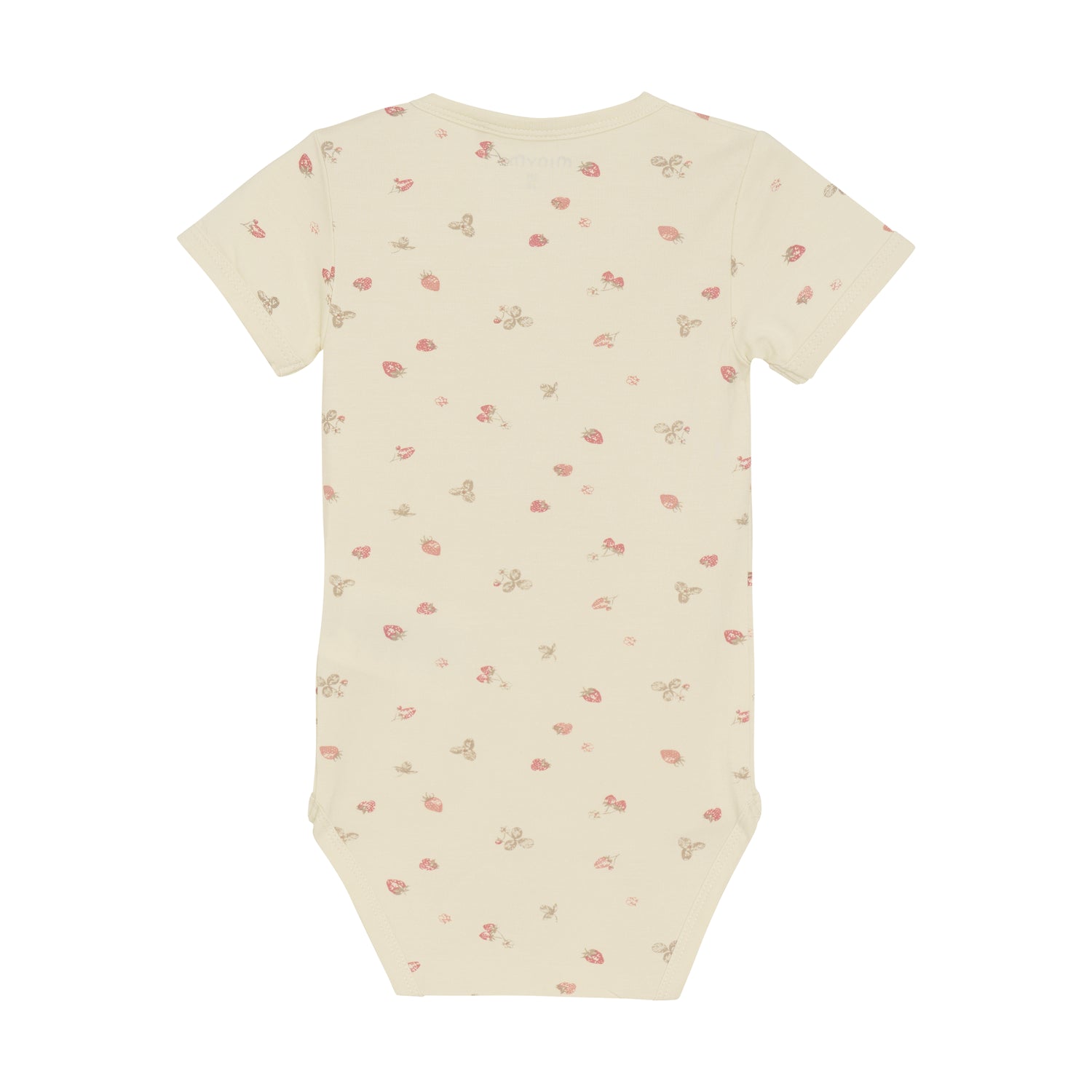 Dieses Body mit Erdbeer-Motiv von MINYMO überzeugt durch sein süßes Design und sorgt für einen charmanten Look.