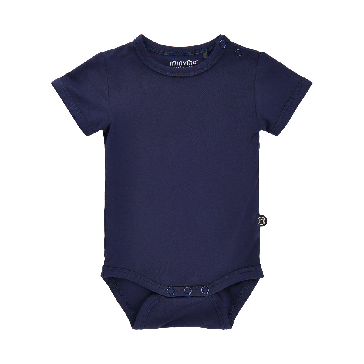 Dunkelblauer Kurzarm-Body von MINYMO – perfekt für jeden Tag.