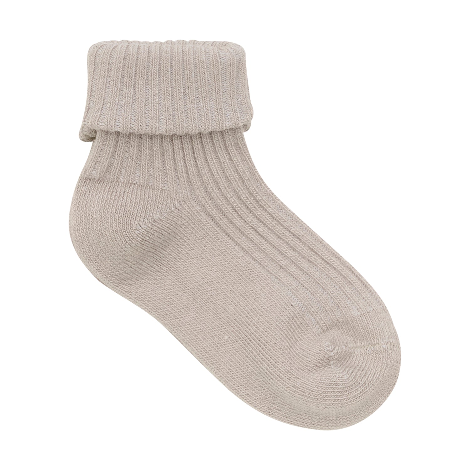 3er Pack Rib Babysocken in Rosa, Beige und Weiß von MINYMO.